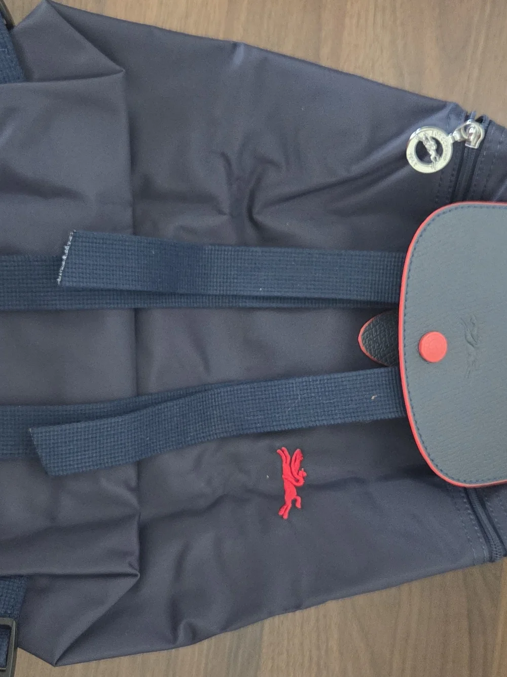 Longchamp compact navy